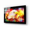 Eagle Glass Wall Art by Insigneart USA