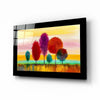 Pastel Trees Glass Wall Art by Insigneart USA