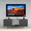Poppy Field Glass Wall Art by Insigneart USA