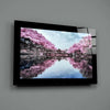 Sakura Trees Glass Wall Art by Insigneart USA