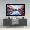 Sakura Trees Glass Wall Art by Insigneart USA