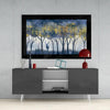 Silent Forest Glass Wall Art by Insigneart USA