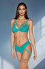 Ocean Blue Lace Bra Set by 3wishes.com