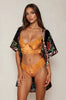 Pintucked Satin Bralette Set by 3wishes.com
