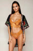 Pintucked Satin Bralette Set by 3wishes.com