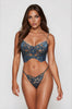Velvet Twilight Bra Set by 3wishes.com