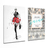 Enjoy the Little Things 2 Pieces Combine Glass Wall Art by Insigneart USA