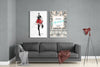 Enjoy the Little Things 2 Pieces Combine Glass Wall Art by Insigneart USA