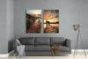 Sunsets 2 Pieces Combine Glass Wall Art by Insigneart USA