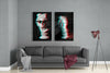 Statues 2 Pieces Combine Glass Wall Art by Insigneart USA