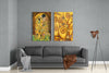 Klimt 2 Pieces Combine Glass Wall Art by Insigneart USA
