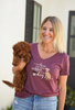 T-shirt: I Cannot Live Without Coffee and My Dog by Dog is Good