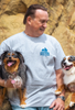 T-shirt: Dog Dad (Grey) by Dog is Good