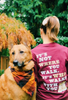 Long Sleeve T-shirt: Never Walk Alone (Maroon) by Dog is Good