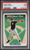 Graded 1993 Topps Derek Jeter #98 Rookie RC Baseball Card PSA 9 Mint by Hall of Fame Sports Memorabilia