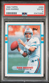 Graded 1989 Topps Dan Marino #293 Football Card PSA 4 VG-EX