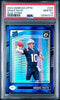 Graded 2024 Panini Donruss Optic Drake Maye #229 Blue Hyper Rookie RC Football Card PSA 10 Gem Mint by Hall of Fame Sports Memorabilia