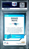 Graded 2024 Panini Donruss Optic Drake Maye #229 Blue Hyper Rookie RC Football Card PSA 10 Gem Mint by Hall of Fame Sports Memorabilia
