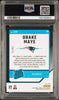 Graded 2024 Panini Donruss Optic Drake Maye #229 /75 Electricity Rookie RC Football Card PSA 9 Mint by Hall of Fame Sports Memorabilia