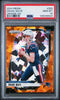 Graded 2024 Panini Prizm Drake Maye #329 Orange Ice Rookie RC Football Card PSA 10 Gem Mint by Hall of Fame Sports Memorabilia
