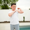 RAD ORGANICS COTTON TEE - WHITE by LITTLE RAD THINGS