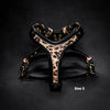 The Leopard Harness Small to Medium Size by Bestia Dog Gear