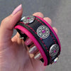The "Bijou" handmade puppy collar by Bestia Dog Gear
