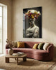 Abandoned Statue Glass Wall Art || Designer Collection by Insigneart USA
