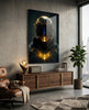 Back to the Space Glass Art || Designer Collection by Insigneart USA