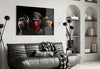 3 Wise Monkey Glass Wall Art || Designer Collection by Insigneart USA