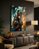 Mandalorian Glass Wall Art|| Designer's Collection by Insigneart USA