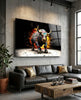 Bull Glass Wall Art|| Designer's Collection by Insigneart USA