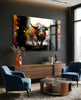 Bull Glass Wall Art|| Designer's Collection by Insigneart USA