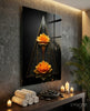 Lotus Glass Wall Art|| Designer's Collection by Insigneart USA