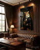 Gentleman Glass Wall Art|| Designer's Collection by Insigneart USA