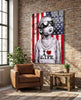I Love Life Glass Wall Art || Designer Collection by Insigneart USA