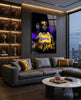 King James Glass Wall Art || Designer Collection by Insigneart USA