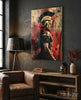 Gladiator Glass Wall Art || Designer Collection by Insigneart USA