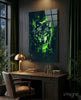Wolf Glass Wall Art || Designer Collection by Insigneart USA