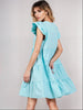 Ruffle Sleeve Tunic Mini Dress