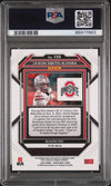 Graded 2023 Panini Prizm Draft Picks Jaxon Smith-Njigba #135 Red Ice Rookie RC Football Card PSA 10 Gem Mint