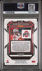Graded 2023 Panini Prizm Draft Picks Jaxon Smith-Njigba #135 Red Ice Rookie RC Football Card PSA 10 Gem Mint