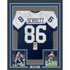 Framed Autographed/Signed Dalton Schultz 35x39 Dallas Thanksgiving Day Football Jersey JSA COA