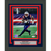 Framed Autographed/Signed Damien Harris New England Patriots 8x10 Football Photo JSA COA