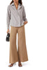DANIELA SHIRT MAROON AND WHITE STRIPES by No Pise La Grama Web