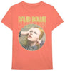 David Bowie Hunky Dory Portrait Orange Unisex Short Sleeve T-shirt 2XL [T-Shirt] by Rock Band Apparel