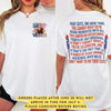 Dazed and Confused Ginny Stroud 4th of July T-Shirt – Two-Sided Retro 70s Cult Film Unisex Graphic Tee