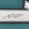 Framed Autographed/Signed DeSean Jackson 35x39 Philadelphia Green Football Jersey PSA/DNA COA