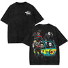 "Dead by Daylight" Washed Tee - Scary Cartoon Character by Dog Mom Hat