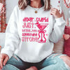 Dear Cupid Something Strong Sweatshirt – Funny Valentine’s Day Sweatshirt by Adorb Custom Tees